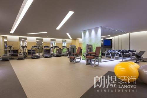 現(xiàn)代風(fēng)健身房效果圖