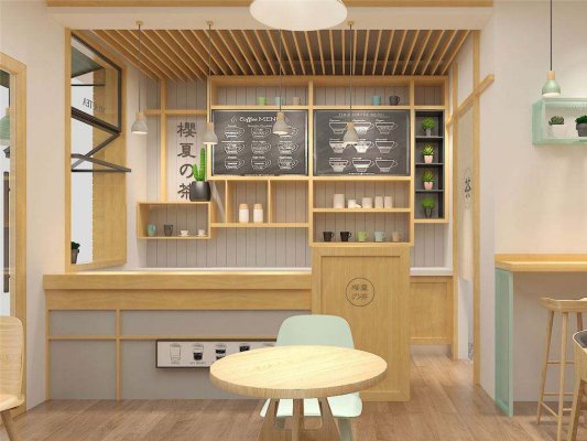 日式奶茶加盟店裝修對材質有什么要求？