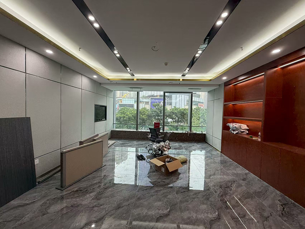 成都錦江區(qū)環(huán)球都匯廣場(chǎng)辦公室裝修