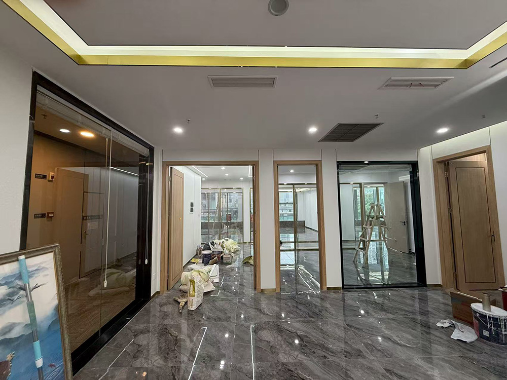 成都錦江區(qū)環(huán)球都匯廣場(chǎng)辦公室裝修