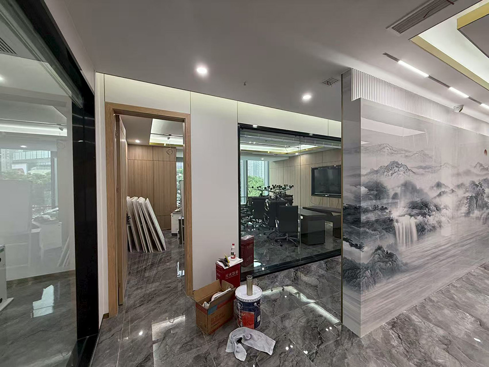 成都錦江區(qū)環(huán)球都匯廣場(chǎng)辦公室裝修